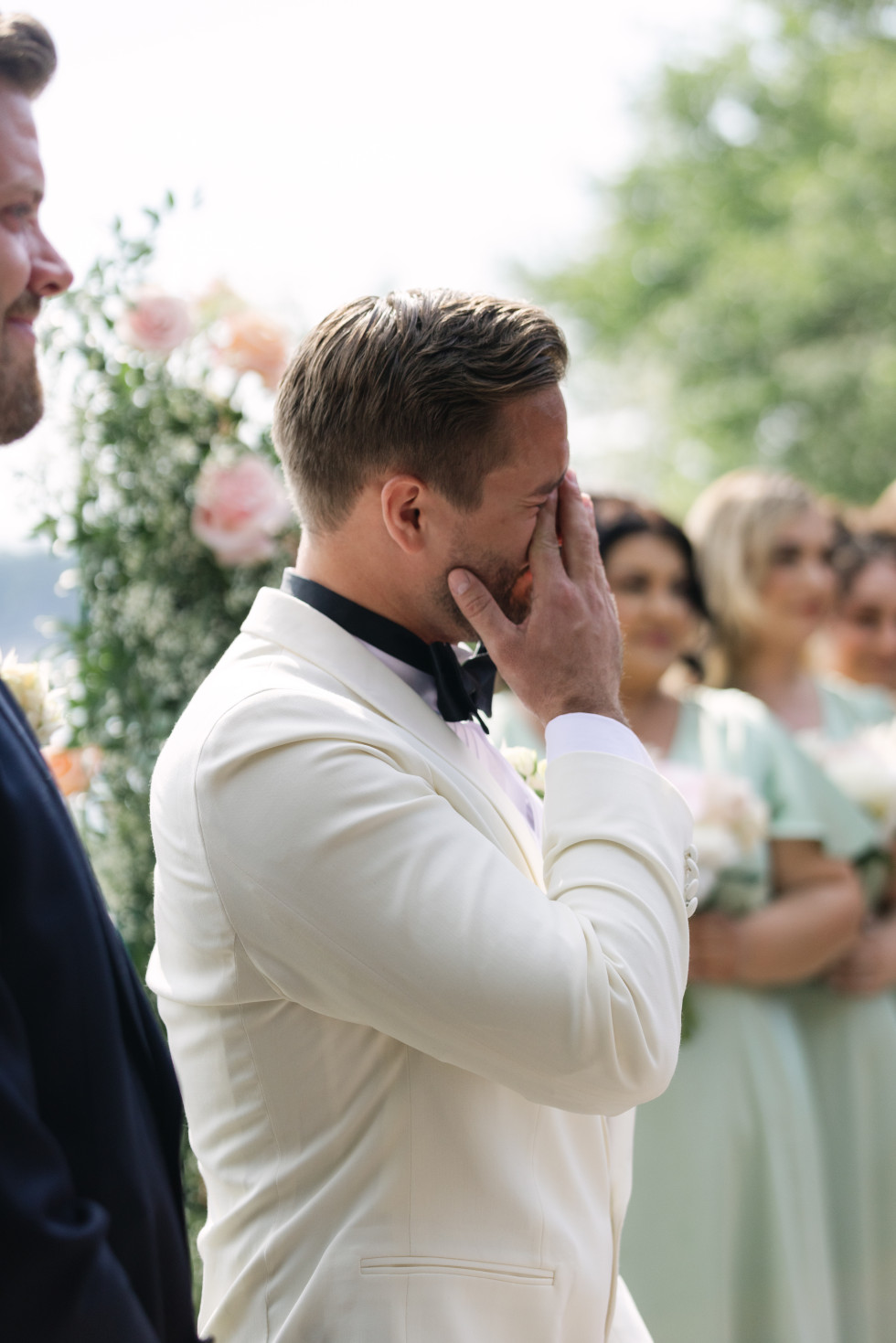 Oskar Nordstrand gråter