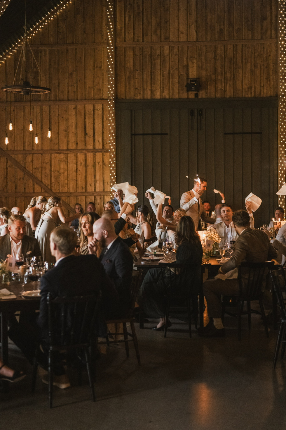 Bröllopsgäster på Lillegård