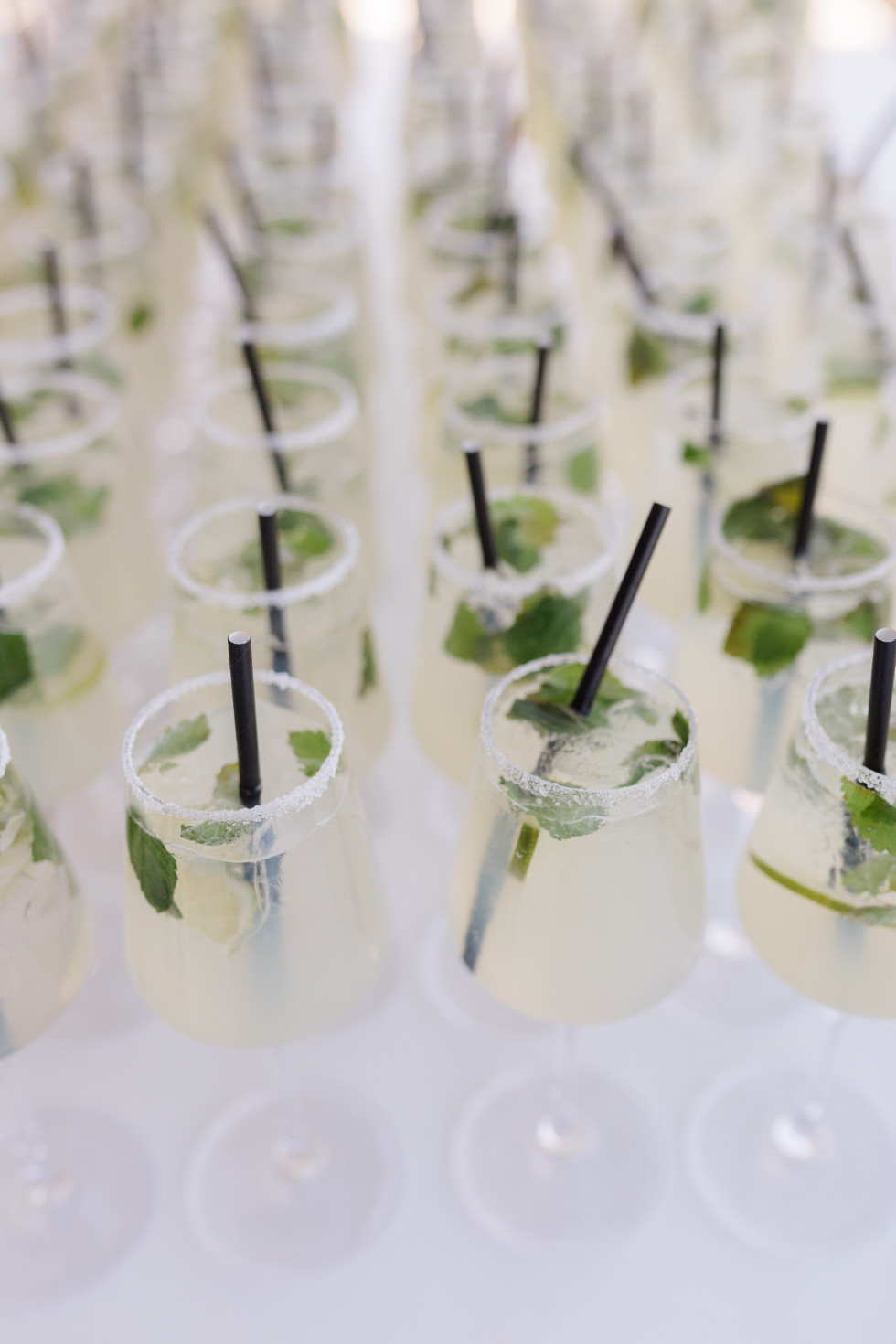 Minty Lime Fizz (alkoholfri eller med rom)