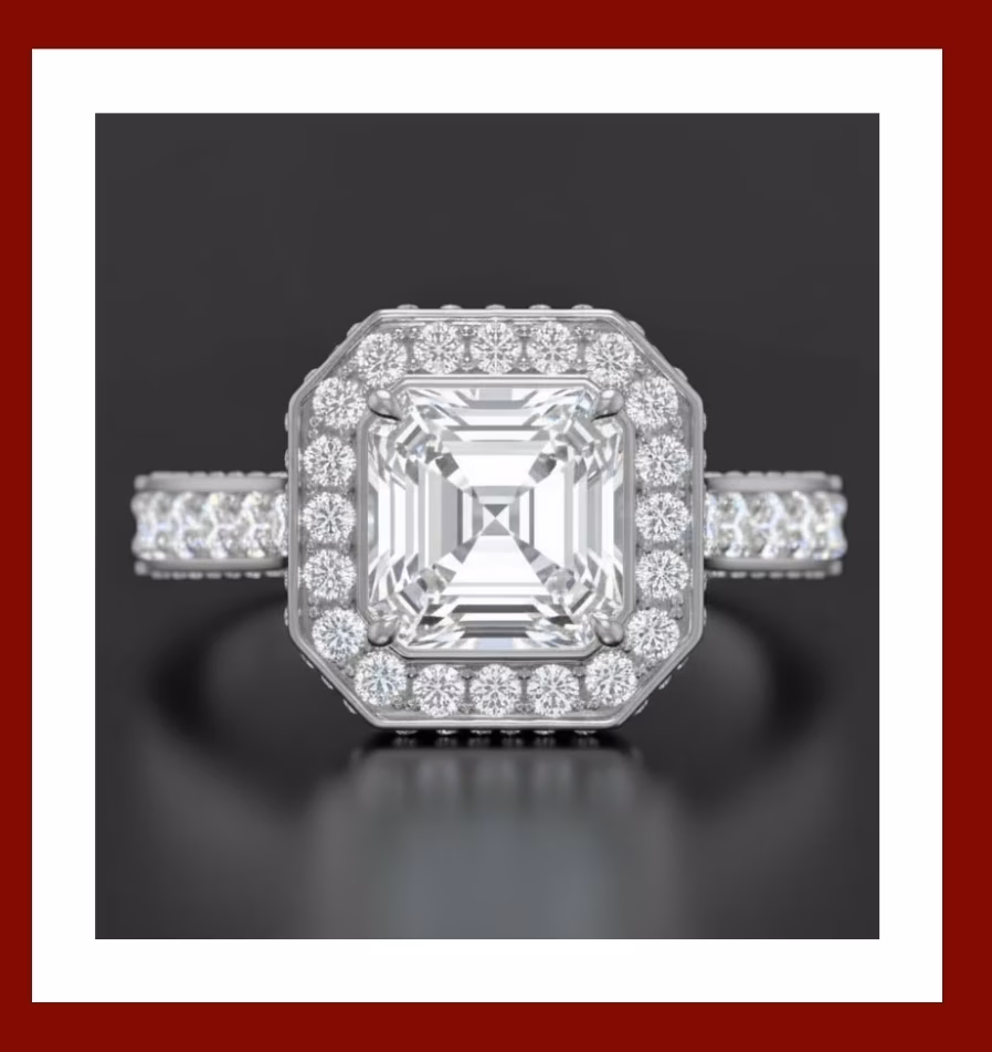 Spesialdesignet forlovelsesring Haute Bespoke