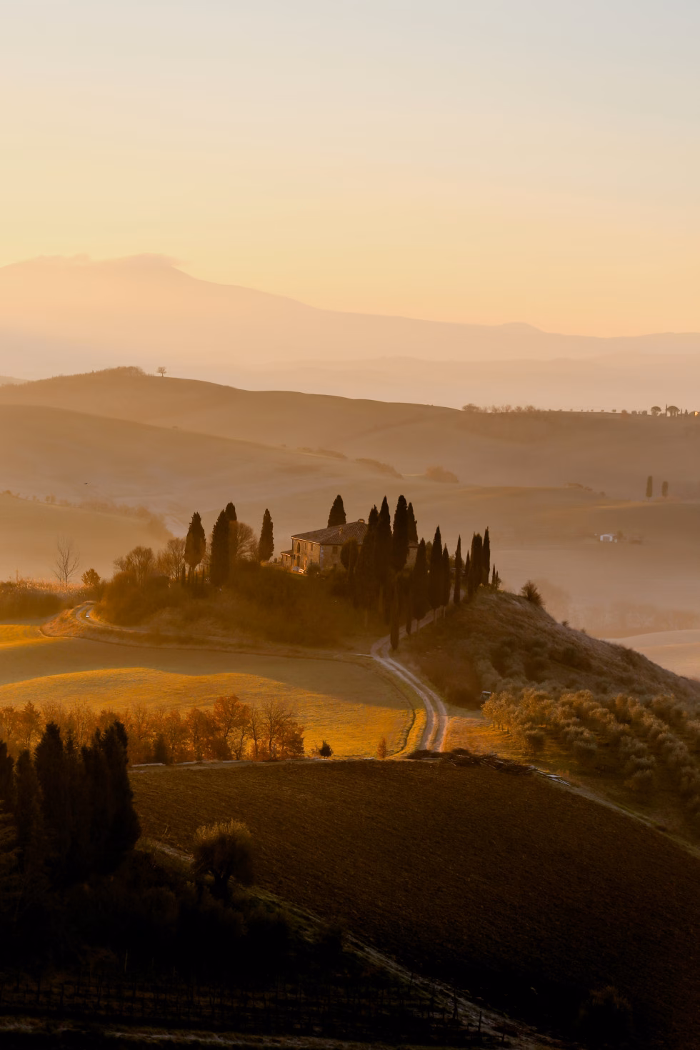 Vakker utsikt og landskap for en uforglemmelig bryllupsreise i Italia.