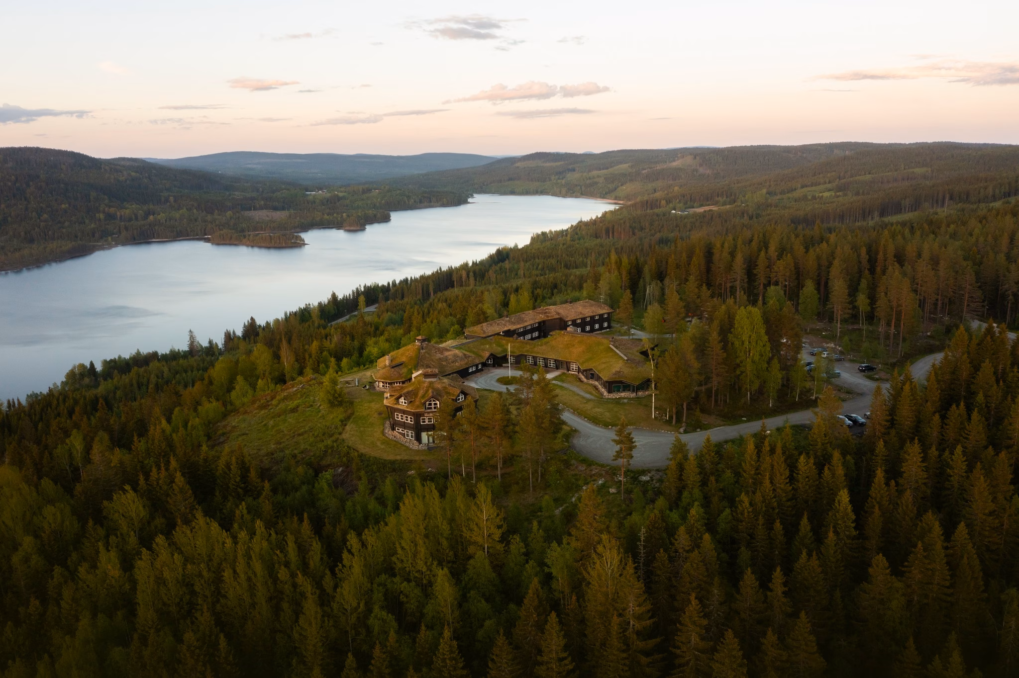 Utsikt over Røgden fra Finnskogtoppen