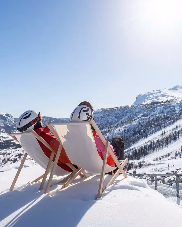 utsikt over Hemsedal