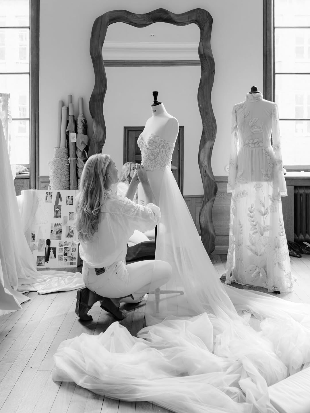 Ida Lanto brudklänning – skräddarsydd couture-design i Stockholm.